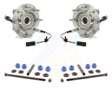 Front Hub Bearing Assembly & Link Kit For Chevrolet Silverado 3500 HD GMC Sierra