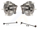 Front Hub Bearing Assembly And Link Kit For Hyundai Sonata Kia Optima