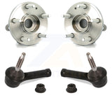 Front Wheel Bearing Tie Rod End Kit For Ford Explorer Police Interceptor Utility