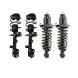 Front Rear Complete Strut And Coil Spring Kit For Toyota Matrix Pontiac Vibe AWD