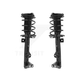 Front Strut Spring Pair For Mercedes-Benz E350 E400 Excludes Sedan Wagon Models