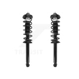 Rear Complete Shocks Strut & Coil Spring Assemblies Pair For 2004-2008 Acura TSX