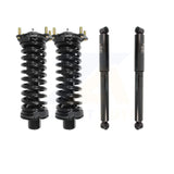 Front Rear Shocks Strut Coil Spring Kit For Jeep Liberty Dodge Nitro GAS engine