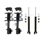 Front Rear Strut Spring Kit For 2013-2017 Nissan Altima Excludes Coupe V6 Engine