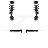 Front Rear Complete Shocks Strut And Coil Spring Assemblies Kit For Ford Fusion