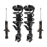 Front Rear Complete Shocks Strut And Coil Spring Mount Assemblies Kit For Honda CR-V K78M-100341