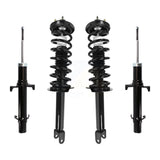 Front Rear Complete Shocks Strut & Coil Spring Assemblies Kit For 2008-2012 Honda Accord K78M-100371