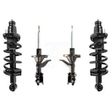 Front Rear Complete Shocks Strut And Coil Spring Mount Assemblies Kit For Honda CR-V K78M-100383