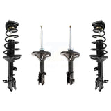 Front Rear Complete Shocks Strut & Coil Spring Mount Assemblies Kit For Hyundai Elantra K78M-100396