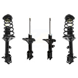 Front Rear Complete Shocks Strut & Coil Spring Mount Assemblies Kit For Hyundai Tiburon K78M-100406