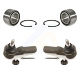 Front Wheel Bearing And Tie Rod End Kit For Mazda Protege Protege5