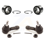 Front Wheel Bearing And Tie Rod End Kit For 2005-2006 Nissan X-Trail