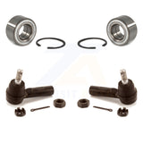 Front Wheel Bearing And Tie Rod End Kit For Toyota Yaris Scion xD