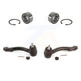 Front Wheel Bearing & Tie Rod End Kit For Hyundai Sonata Kia Optima XG350 XG300