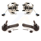 Front Wheel Bearing And Tie Rod End Kit For Chevrolet Impala Pontiac Grand Prix