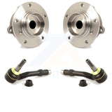 Front Wheel Bearing Tie Rod End Kit For BMW 530i 528i 525i 650i 535i 550i 645Ci