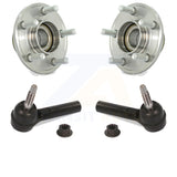 Front Wheel Bearing & Tie Rod End Kit For Dodge Charger Chrysler 300 Challenger