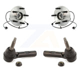 Front Wheel Bearing And Tie Rod End Kit For Dodge Durango Chrysler Aspen