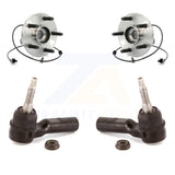 Front Wheel Bearing And Tie Rod End Kit For 2006 Dodge Durango 16mm