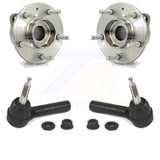 Front Wheel Bearing And Tie Rod End Kit For Chevrolet Cruze Buick Verano Volt