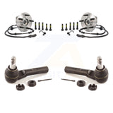 Front Wheel Bearing And Tie Rod End Kit For Ford Explorer Mercury Mountaineer