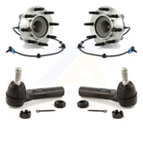 Front Wheel Bearing & Tie Rod End Kit For Chevrolet Express 3500 2500 GMC Savana