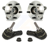 Front Wheel Bearing And Tie Rod End Kit For Land Rover LR3