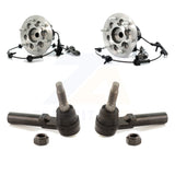 Front Wheel Bearing And Tie Rod End Kit For Chevrolet Colorado GMC Canyon RWD