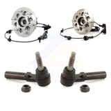 Front Wheel Bearing And Tie Rod End Kit For Chevrolet Colorado GMC Canyon Isuzu