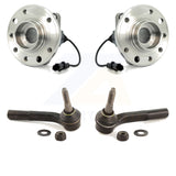 Front Wheel Bearing And Tie Rod End Kit For Saab 9-3 9-3X