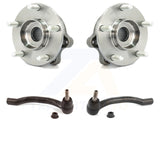 Front Wheel Bearing And Tie Rod End Kit For Nissan Altima