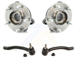 Front Wheel Bearing And Tie Rod End Kit For Nissan Altima Maxima