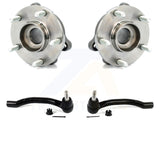 Front Wheel Bearing And Tie Rod End Kit For Nissan Altima Maxima