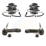 Front Wheel Bearing And Tie Rod End Kit For Ford F-150 With 7 Lug Wheels