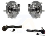 Front Wheel Bearing And Tie Rod End Kit For Mazda 3 Sport