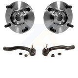 Front Wheel Bearing And Tie Rod End Kit For Nissan Versa