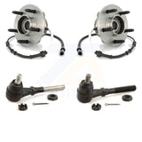 Front Wheel Bearing And Tie Rod End Kit For Ford F-150 4WD with 4-Wheel ABS