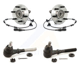 Front Wheel Bearing And Tie Rod End Kit For Ford Expedition Lincoln Navigator