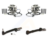 Front Wheel Bearing And Tie Rod End Kit For 2013-2015 Ford F-250 Super Duty 4WD