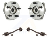 Front Hub Bearing Assembly And Link Kit For Jeep Wrangler TJ