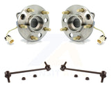 Front Hub Bearing Assembly Link Kit For Cadillac DeVille Eldorado Seville Buick