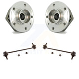 Front Hub Bearing Assembly And Link Kit For Volvo S70 V70 C70