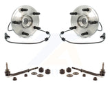 Front Hub Bearing Assembly And Link Kit For 2004-2005 Dodge Durango