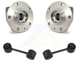 Front Hub Bearing Assembly And Link Kit For Volkswagen Golf City