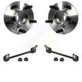 Front Hub Bearing Assembly And Link Kit For Cadillac CTS