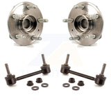 Front Hub Bearing Assembly And Link Kit For Cadillac CTS