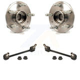 Front Hub Bearing Assembly And Link Kit For Cadillac CTS