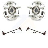 Front Hub Bearing Assembly And Link Kit For Buick LaCrosse Regal Saab 9-5