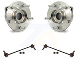 Front Hub Bearing Assembly And Link Kit For Chevrolet Cruze Buick Verano Volt