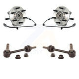 Front Hub Bearing Assembly & Link Kit For 2004 Ford F-150 4WD With 6 Lug Wheels